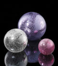 Hand-Blown Murano Glass Ornamental Spheres