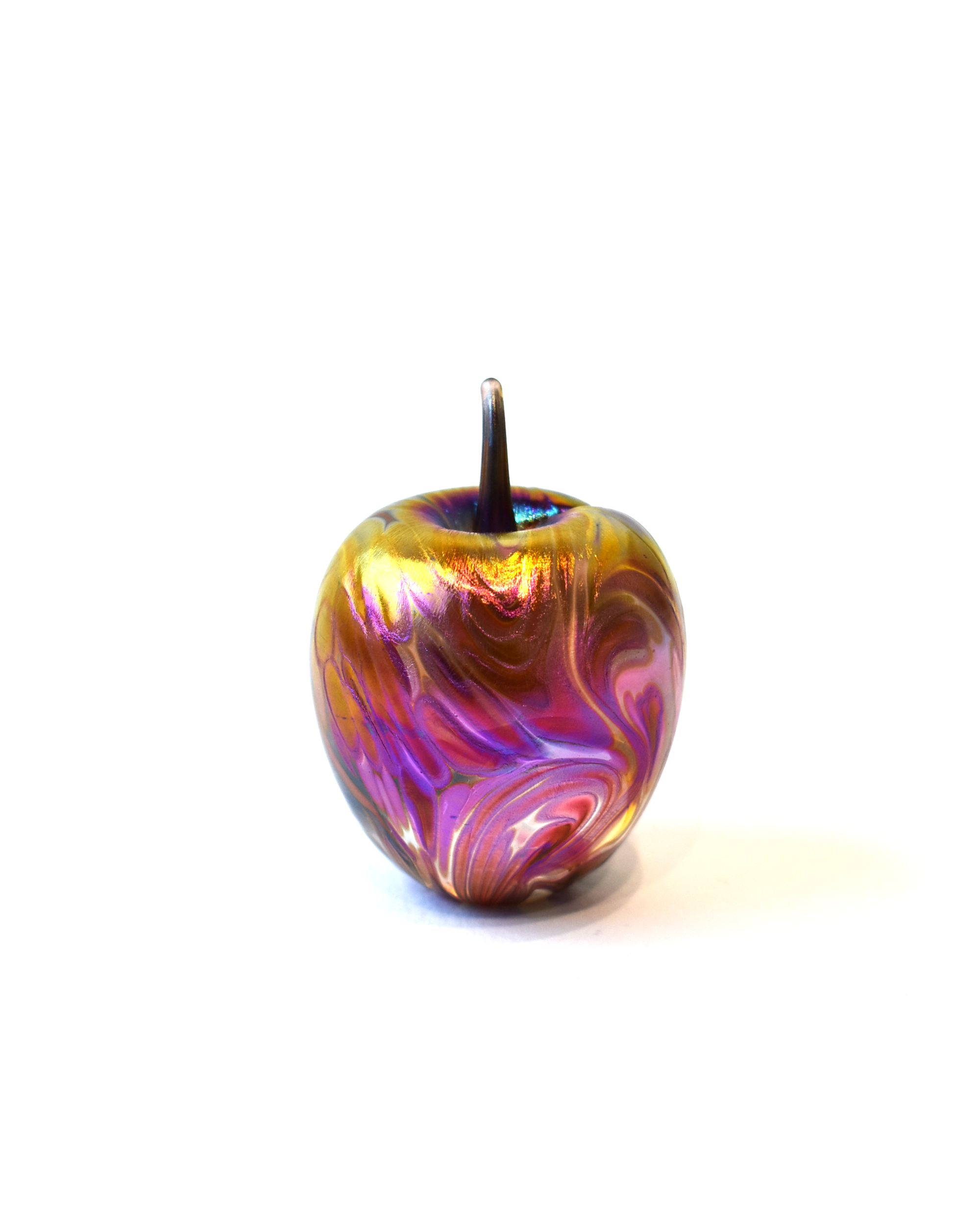 Featherspray Pink Glass Apple