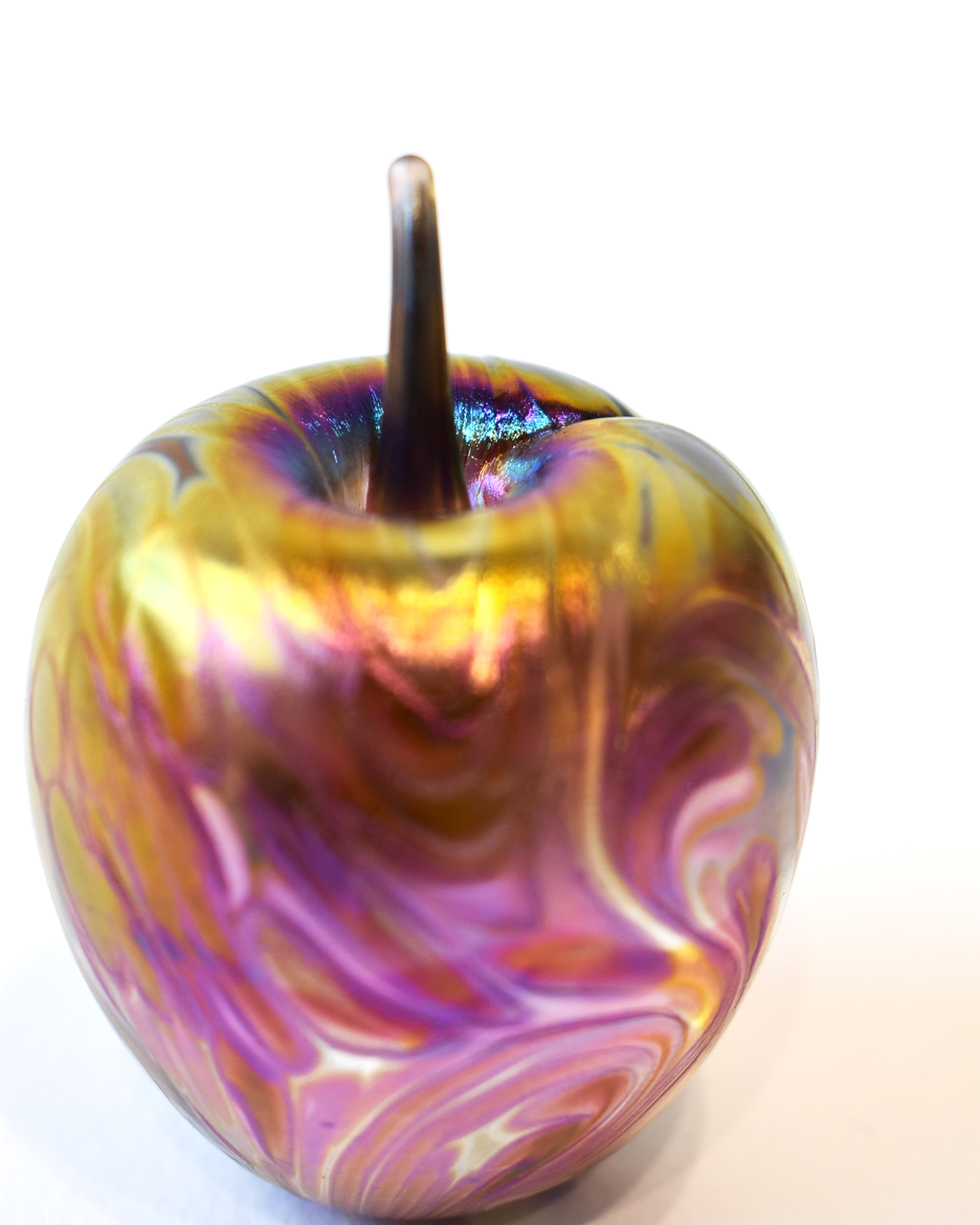 Featherspray Pink Glass Apple