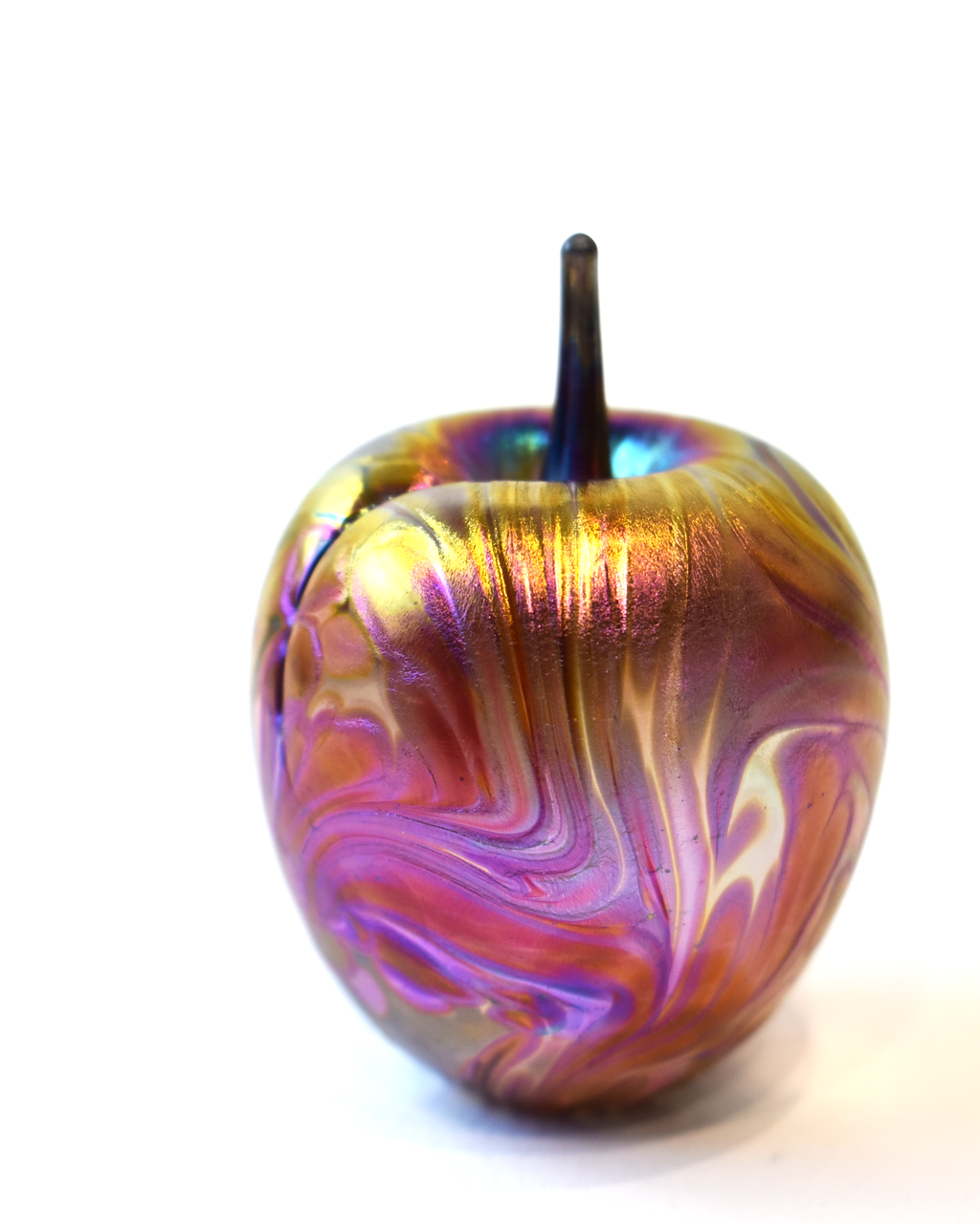 Featherspray Pink Glass Apple
